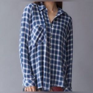 Urban Outfitters BDG Brendan plaid button down top